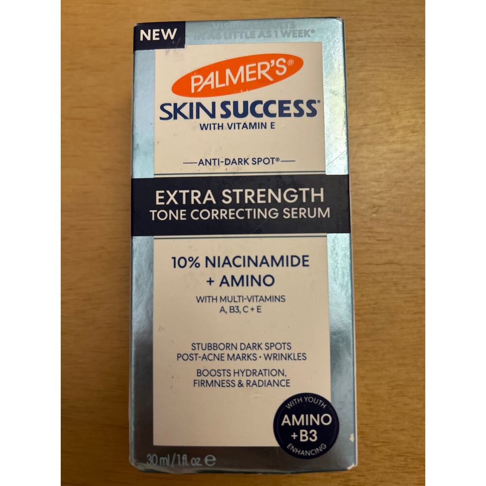 New Palmers Skin Success Vitamin E Anti-Dark Spot Tone Correcting Serum 1oz